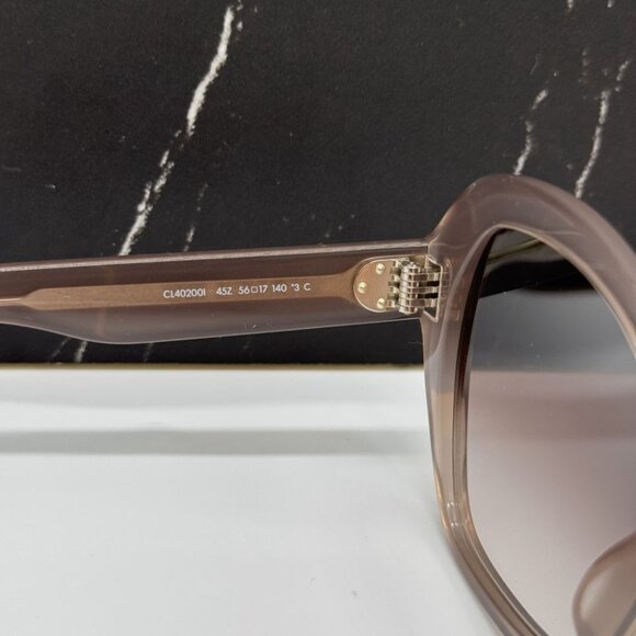 NEW CL40200I 45Z CELINE SUNGLASSES BROWN WOMEN EYEWEAR CELINE - Picture 11 of 13